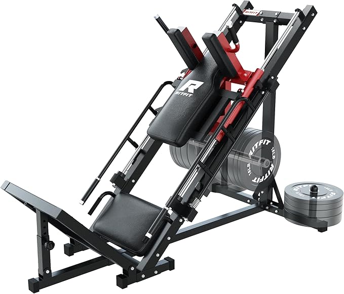 DCDigCreations's tweet photo. RitFit Leg Press Hack #SquatMachine, Professional Adjustable #LegPress Machine for #HomeGym with Linear Bearing, Specialty Hack Squat Machine for Full Lower Body #Workout with #Weight Storage Posts. Click below to get this item!

#ad #fitness #exercise

https://t.co/i3Nc13waYr https://t.co/UGZPQLqL1j