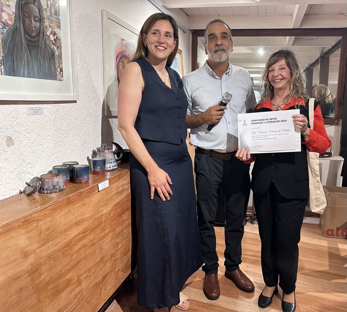 En la entrega de Premios del SMU y FEMI