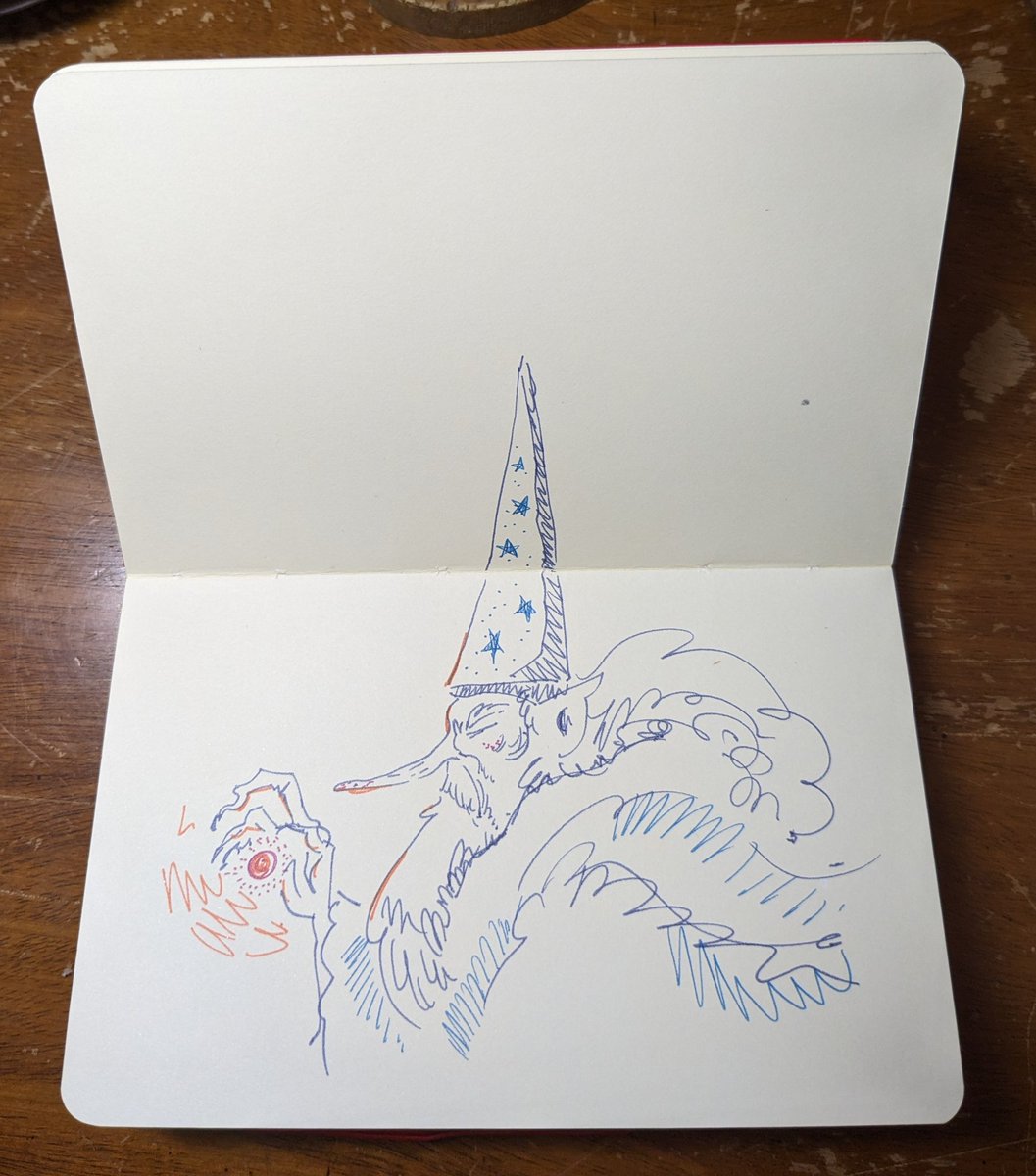 EmilyZelasko's tweet photo. I've been inspired by dark wizards since this summer. So I have a goal to fill a whole sketchbook with dark wizards. I just started tonight.

#emilyzelaskoart #wizards #darkwizard #sketchbook #art #artist #illustration #sketch #ink #drawforfun https://t.co/WHf0rtWtqH
