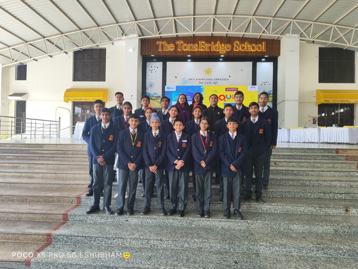 Apsbirpur's tweet photo. We're bursting with pride!🎉Our Senior Quiz Team has made us proud by securing the second position in the State Level Quest Season 2 Quiz Competition. Out of 90 teams, our brilliant students have emerged as runner ups! A huge shoutout to the team and their mentor for the hardwork https://t.co/2x3hMoXuWH