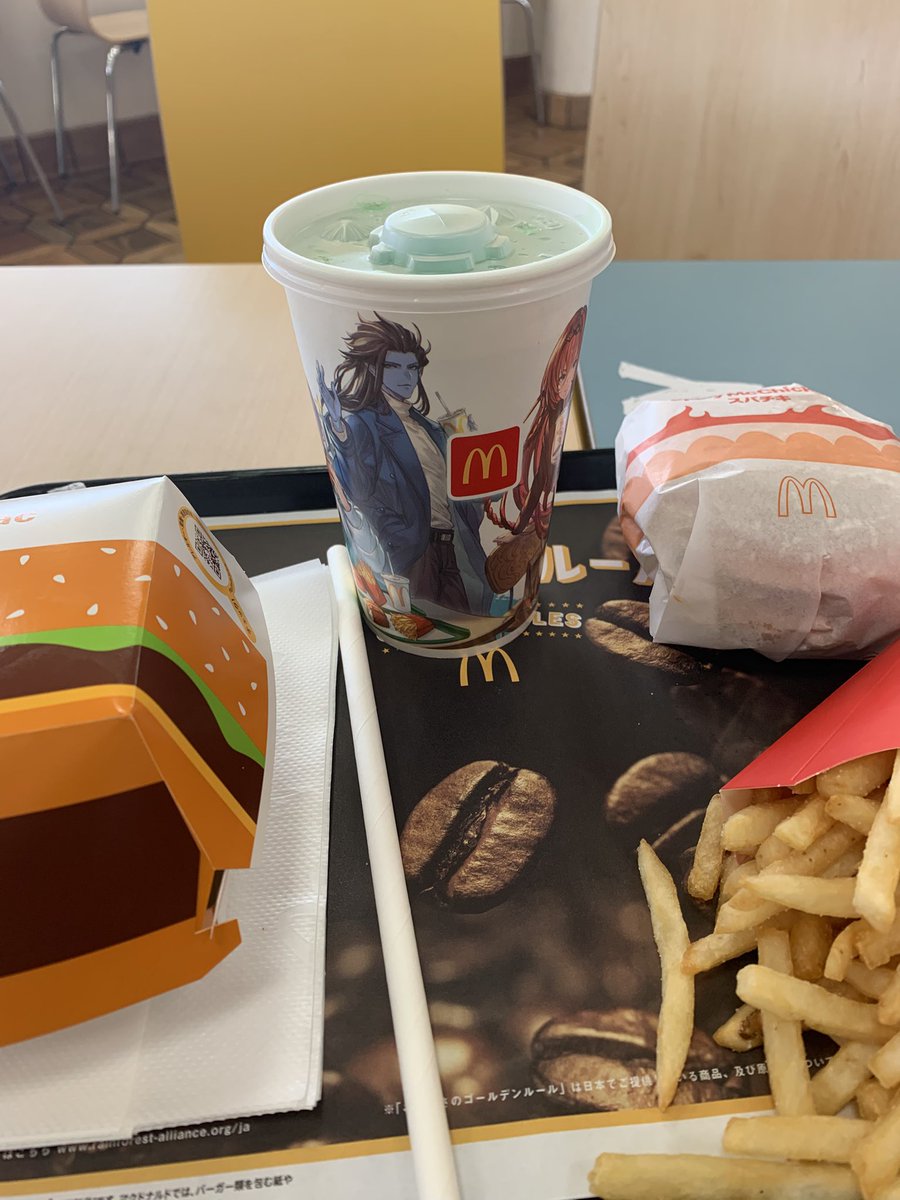 マクドナルドドリンクのシヴァさんがかっこ良すぎる❤️#グラブル×マクドナルド