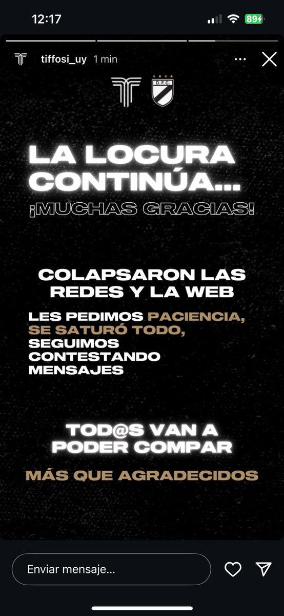 el verdadero "copamos en todos lados" 👏🏻🤍🖤