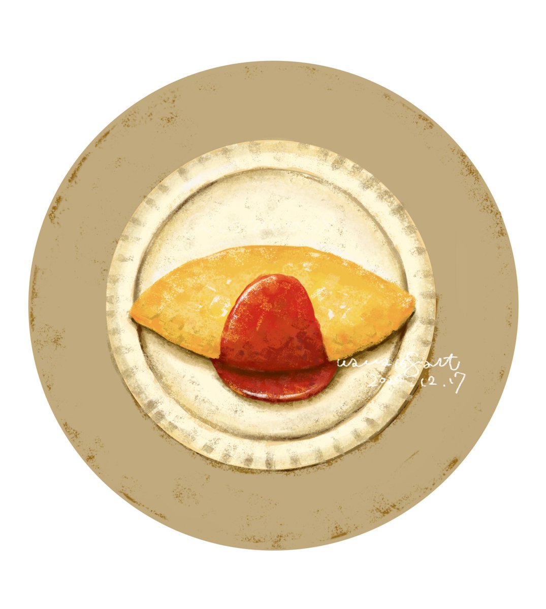 cocawa168's tweet photo. 今日は
ぜったいオムライス😊

#イラスト #食べ物イラスト #イラスト好きな人と繋がりたい #絵描きさんと繋がりたい #Food #art #illustration https://t.co/j8b6IYw9WM