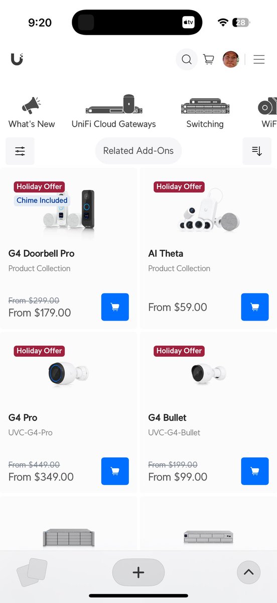 jonathan_boring's tweet photo. @Ubiquiti your G4 Doorbell Pro listing needs fixed. The holiday offer doesn’t include the Chime - I think because the kit is on the same page it’s showing that tab. https://t.co/CU1XnsypZX