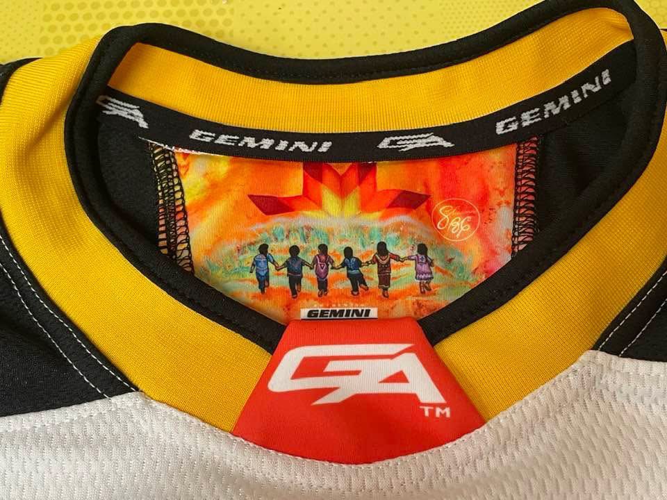 WarroadHShockey's tweet image. On January 11th, the boys and girls high school hockey programs will be wearing "Every Child Matters" jerseys in support of Warroads journey of Truth and Reconciliation designed by Warroad Indian Education Department.