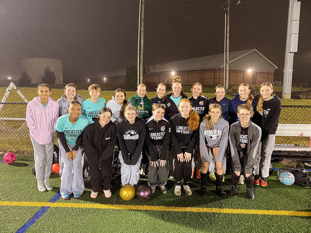 Inferno first team player Rachel Eberly (George Mason) at our club training session tonight!