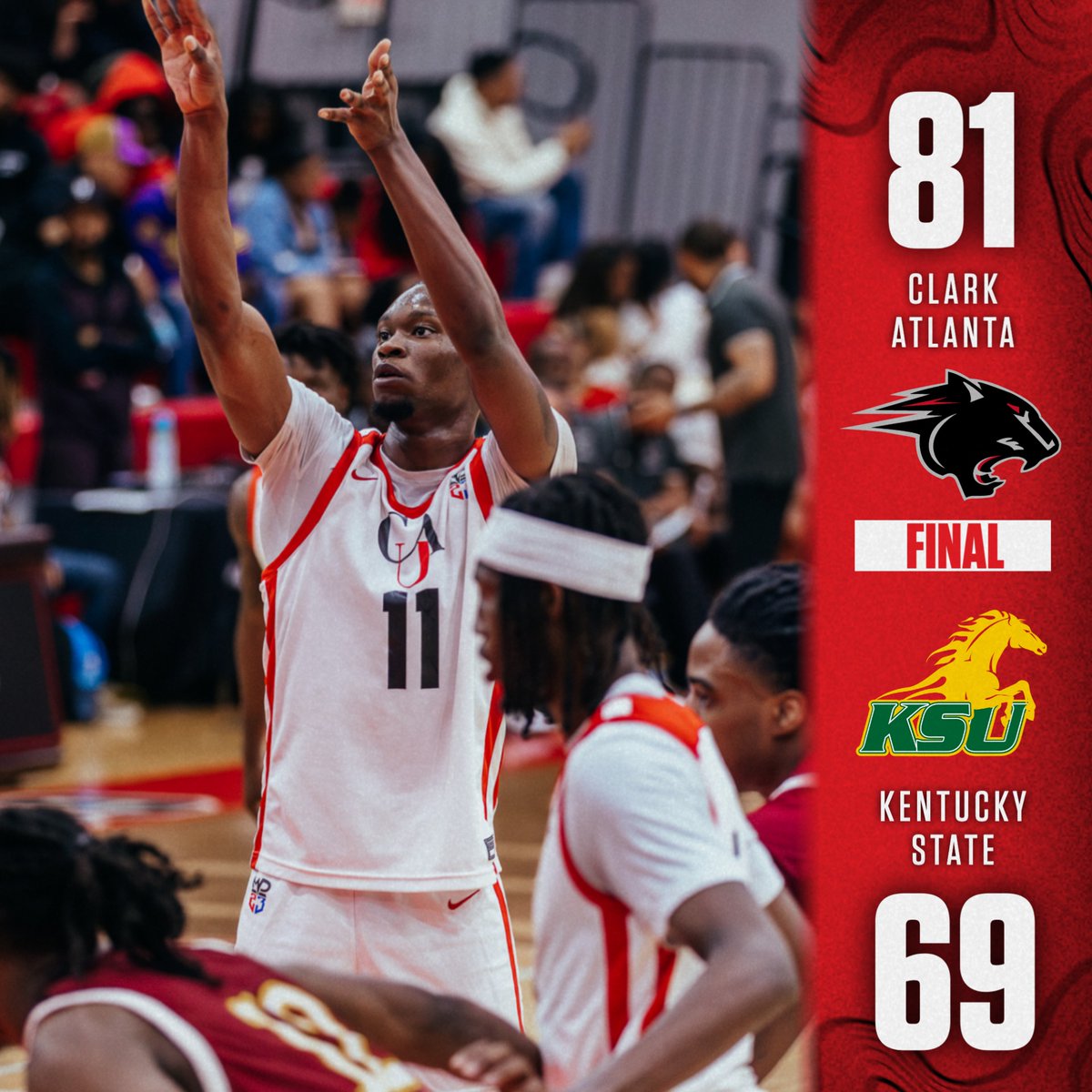 Clark Atlanta Men’s Basketball 🏀 tweet media