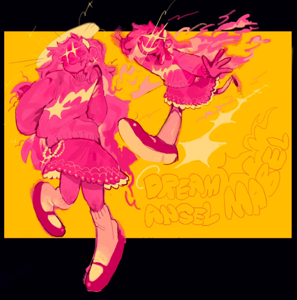 Dream Angel Mabel AU Thread
#GravityFalls #mabelpines