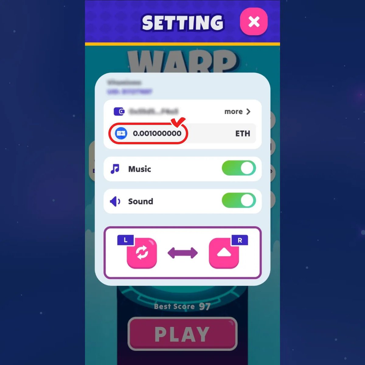 How to Bridge ETH to B3 Network 
<a href="/b3dotfun/">B3</a> x <a href="/PomPlay_/">PomPlay</a> 

1️⃣
If you’re not sure how to transfer ETH from the B3 network to your Telegram wallet, don’t worry! Here’s a simple guide to help you set up everything you need.

To make transactions in Warp Drive, you need a small amount