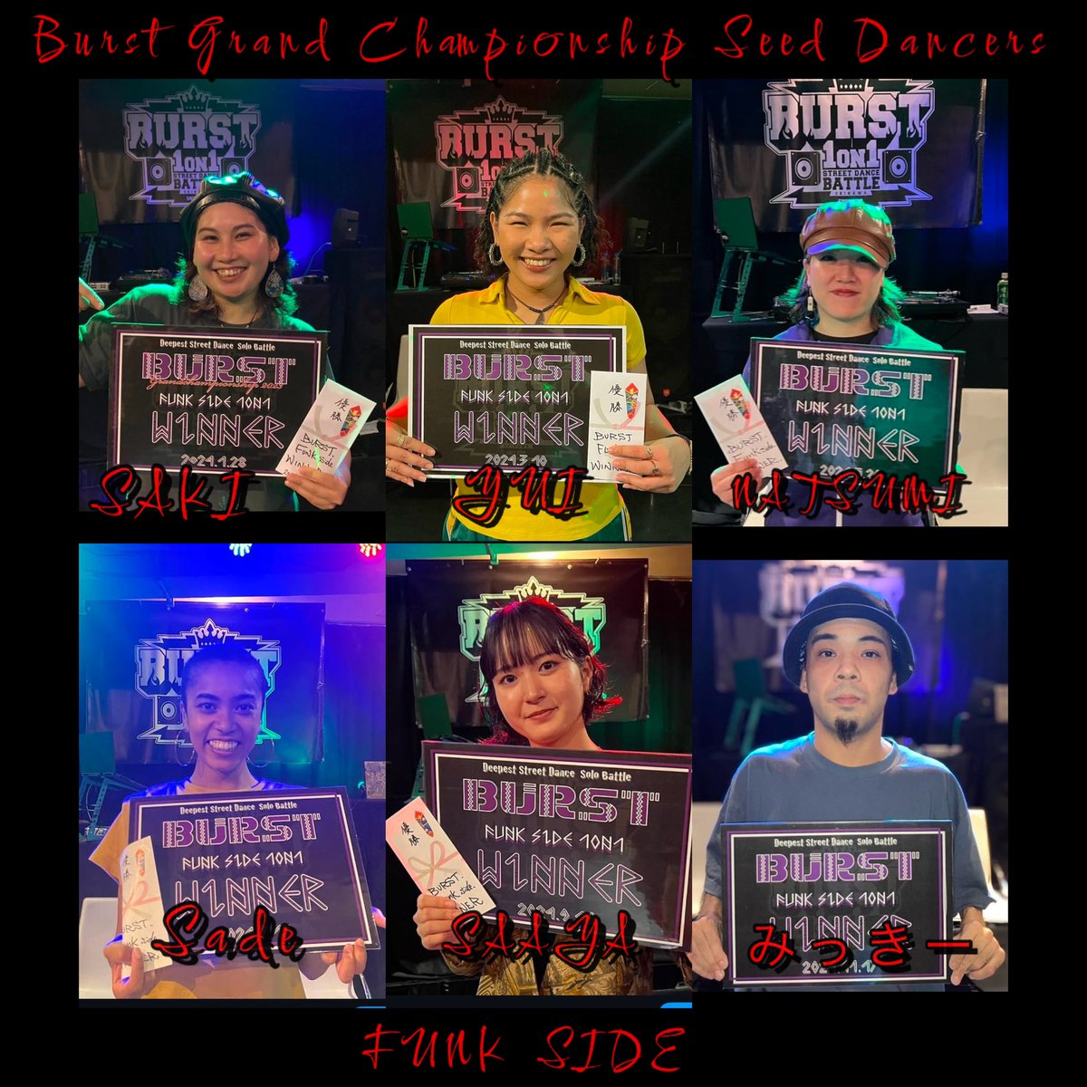 zephyr_dance's tweet photo. BURST Grand Championship 2024.12.30(月)開催‼️

エントリー受付中です

『Burst 1on1 BATTLEエントリー希望』とお書き添えの上

➊ダンサー名と
希望SIDE(funk/inst)
➋自身のメインジャンル
➌氏名フルネーム
➍連絡先電話番号

を下記メールへ
■エントリーアドレス↓
burst.entry@gmail.comまで https://t.co/fPAuEGPoB3