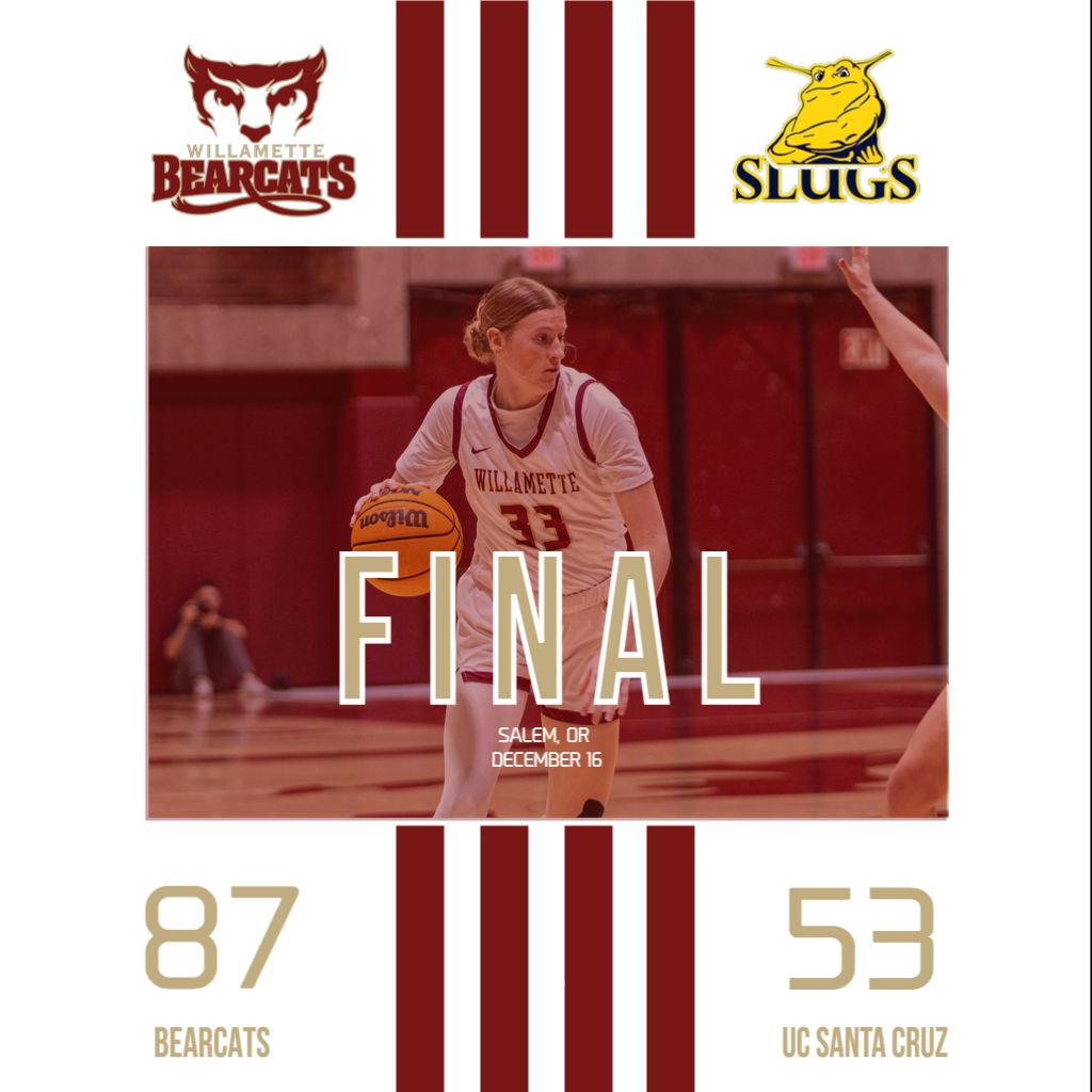 Women's Basketball outscored UC-Santa Cruz 48-25 in the second half and pulled away for a 34-point victory.  Elyse Waldal scored 20 of her game-high 25 points in the decisive second half.