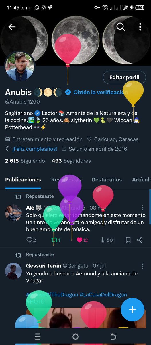 Hoy hubo globitos 😍❤️