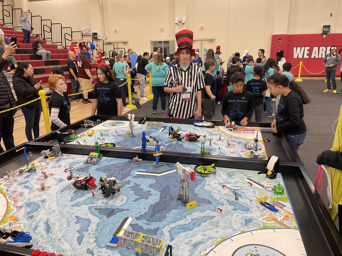 Mark Thomas (@suprtektalk) on Twitter photo So proud of the <a href="/HeardESMagnet/">Lomie G. Heard Elementary Magnet School</a> Robotic Rumblers that competed in the Southern Nevada #FLL Championship. We took 10th place in the robot games and got our highest score ever! <a href="/firstnevada/">FIRST Nevada</a> <a href="/firstlegoleague/">FIRST LEGO League</a> #Growth So proud of the <a href="/HeardESMagnet/">Lomie G. Heard Elementary Magnet School</a> Robotic Rumblers that competed in the Southern Nevada #FLL Championship. We took 10th place in the robot games and got our highest score ever! <a href="/firstnevada/">FIRST Nevada</a> <a href="/firstlegoleague/">FIRST LEGO League</a> #Growth