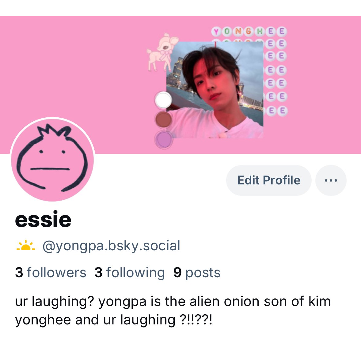 hnnhee's tweet image. i am on bluesky now #ifyoucared