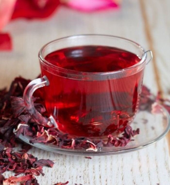 Hibiscus tea is a herbal tea made from the dried petals of the hibiscus flower (Hibiscus sabdariffa).
It is known for its vibrant red color and tart, slightly tangy flavor, similar to cranberries.