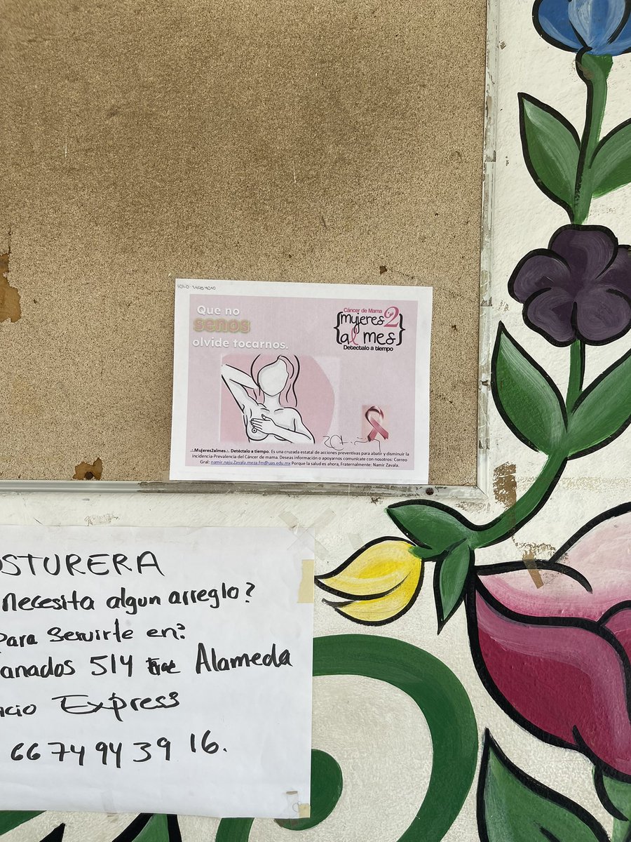 nnzm2127's tweet photo. @medicosconcausa @mujeres2almes fotos de carteles pegados campaña contra el cancer de mamá https://t.co/syPUnOCnUM
