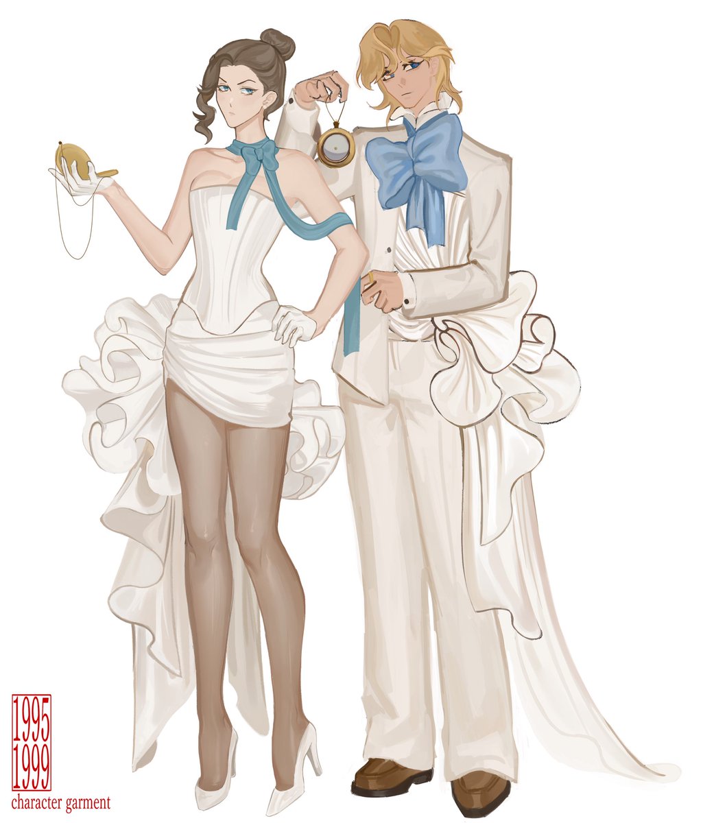 333RacingAngel's tweet photo. OC art ✨ designing fashion for characters in a story together, and they have matching outfits 👀

#vgencomm #vgenco #artist #originalcharacter #fashiondesign #characterdesign #illustration #rkgk #commissionsopen #characterart #medibangpaint #digitalart #designer https://t.co/rzkE7df2kp