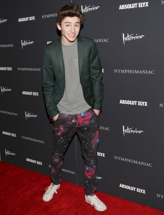dreamfyrve's tweet photo. timothée chalamet at the nymphomaniac premiere https://t.co/gkQkzZN926