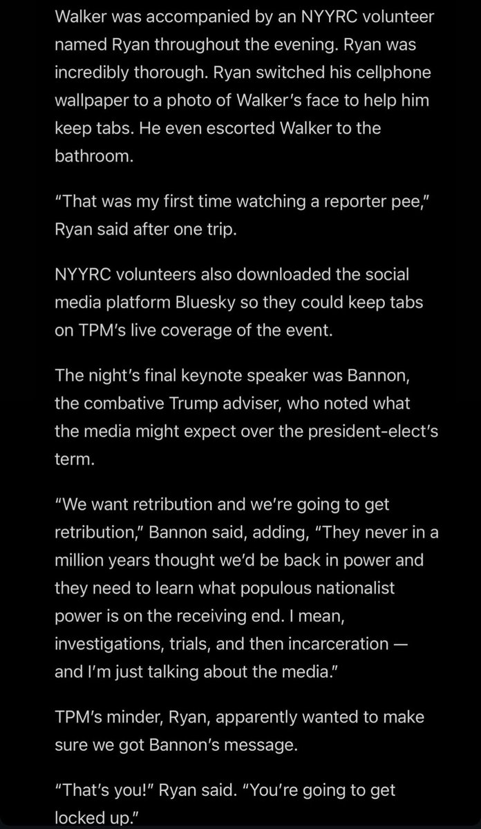 I was tasked with trolling the liberal journalists at the NYYRC Gala 😂