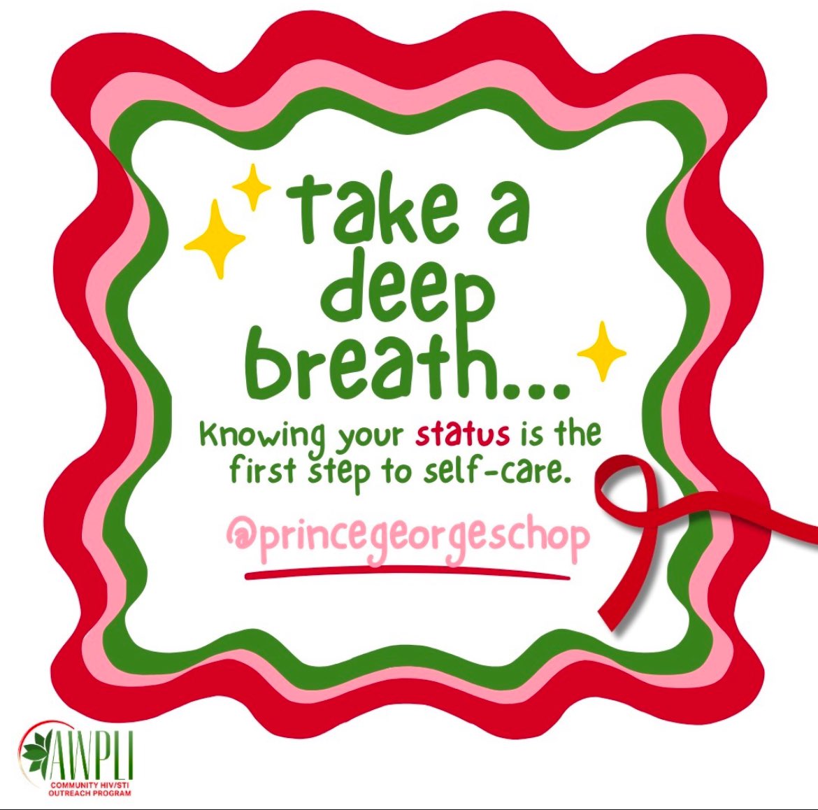 Taking care of your health doesn't have to be stressful.
+
HIV testing is a step toward self-care.