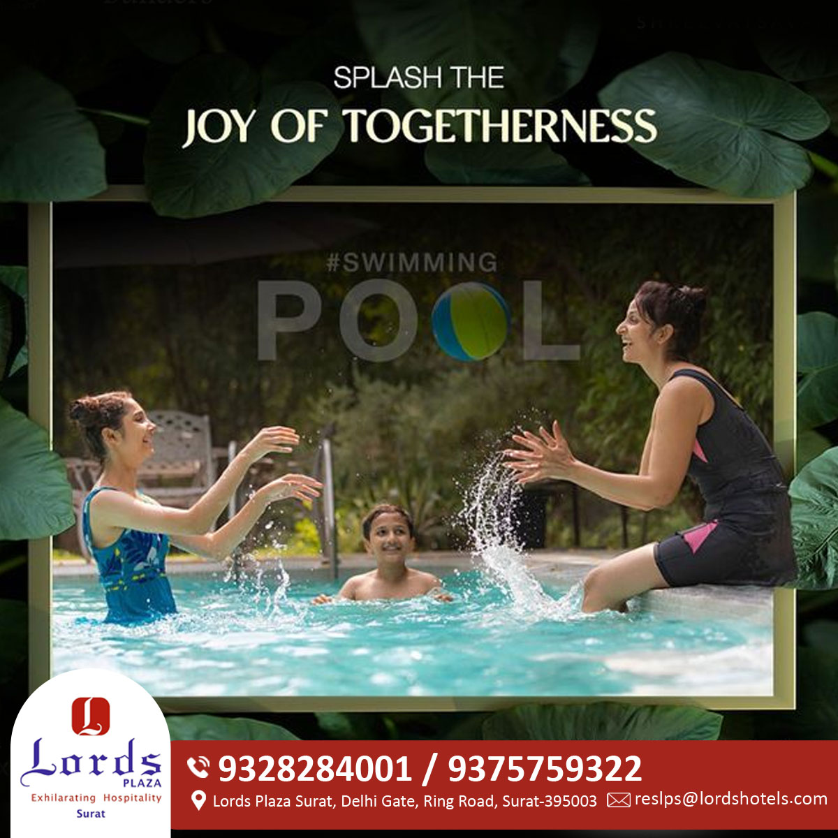 lpssurat's tweet photo. Splash the joy of togetherness!! 

#poolparty #PoolPartyReady #poolpartyparadise #poolpartyvibes #PoolPartyEssentials #PoolPartyFun #LordsPlazaSurat #LordsHotels #finedineexperience #finedine https://t.co/zanJLNA16B