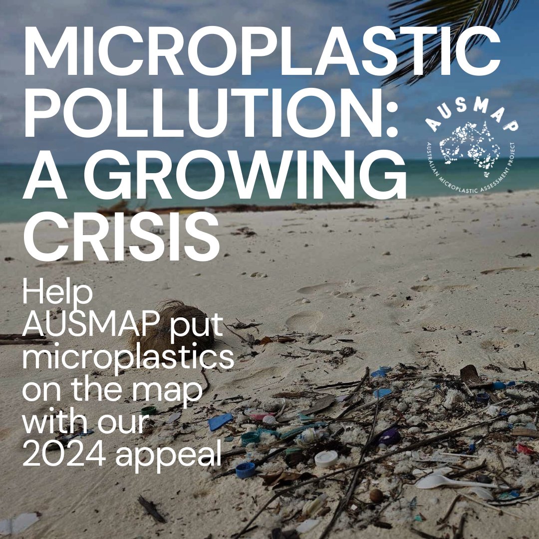 AUSMAP : microplastic tweet media