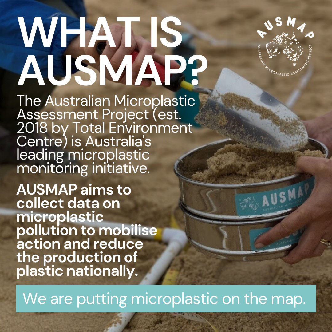 AUSMAP : microplastic tweet media