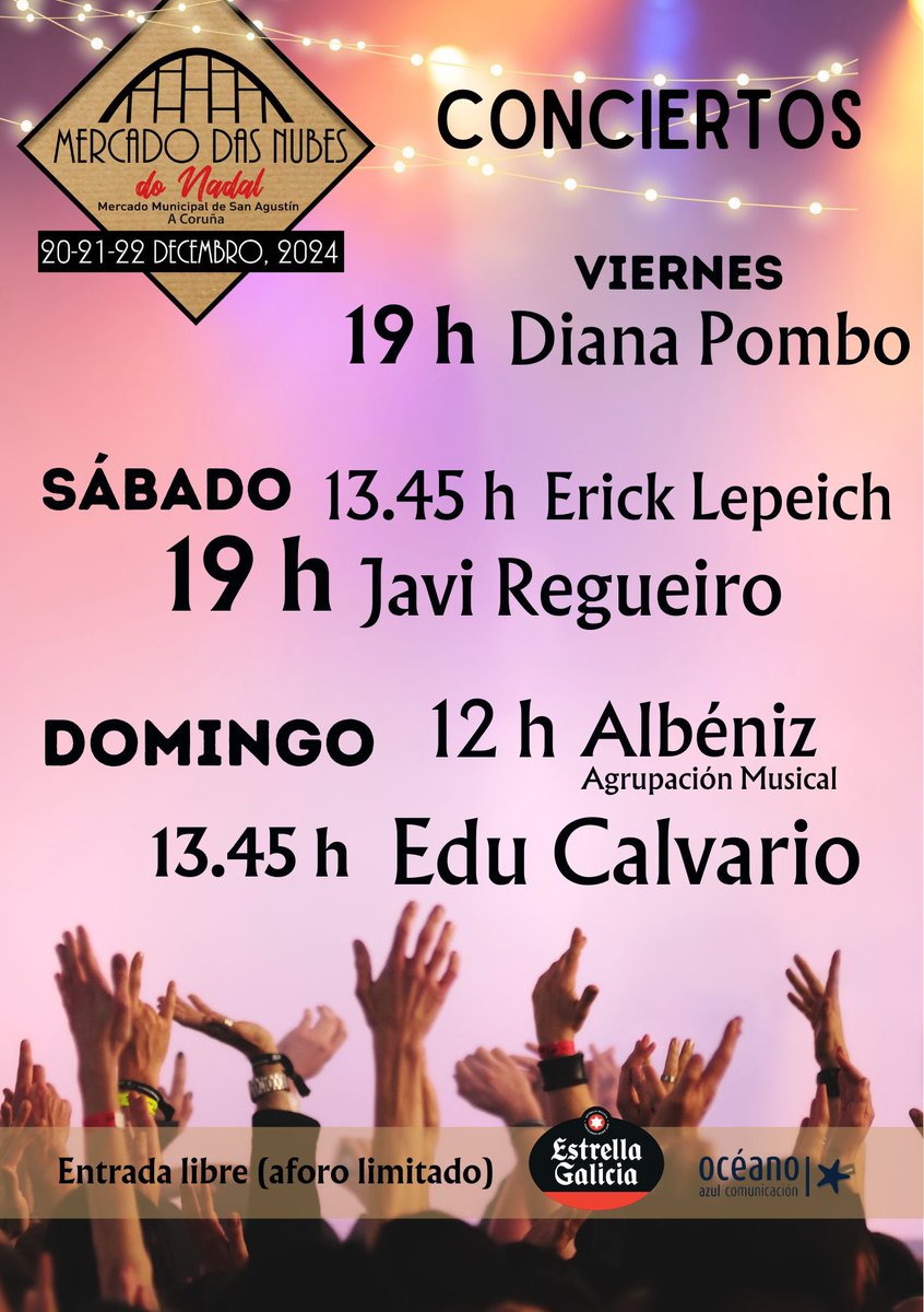 Hola <a href="/CoruCartel/">CoruCartel</a>, este fin de semana es el #MercadodasNubes en A #coruña, os esperamos 😉