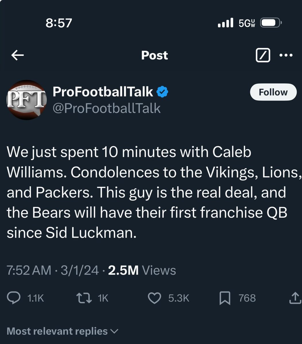 Lions 12 - 2
Vikings 12 - 2
Packers 10 - 4
Bears 4 - 10

“Condolences to the Vikings, Lions, and Packers.” 🤡🤡🤡

<a href="/OldTakesExposed/">Freezing Cold Takes</a>