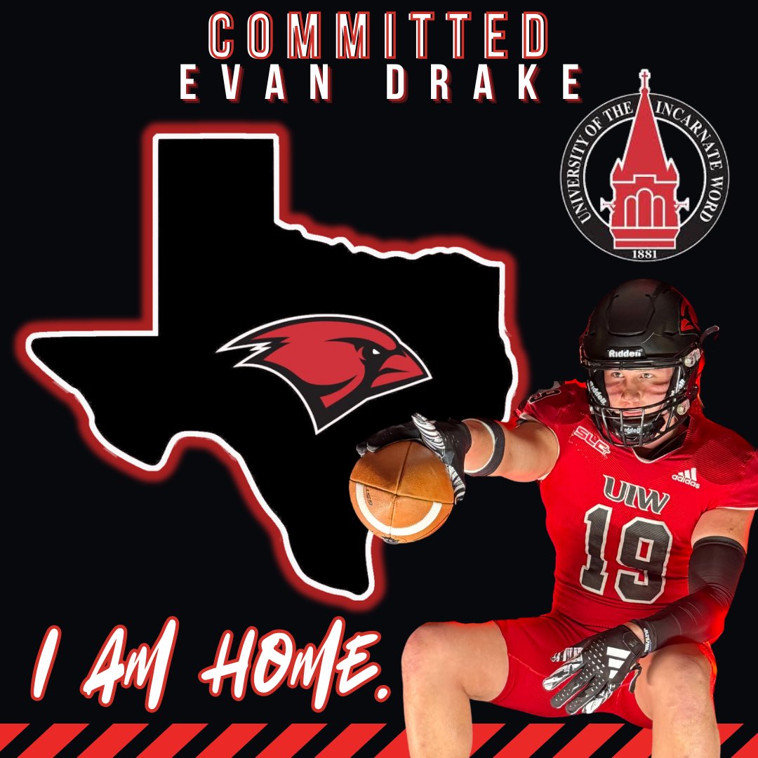 Proud of you <a href="/EvanDrake89/">Evan Drake</a>! Go be great! <a href="/UIWFootball/">UIW Football</a> <a href="/CoachNYoung/">Nick Young</a>