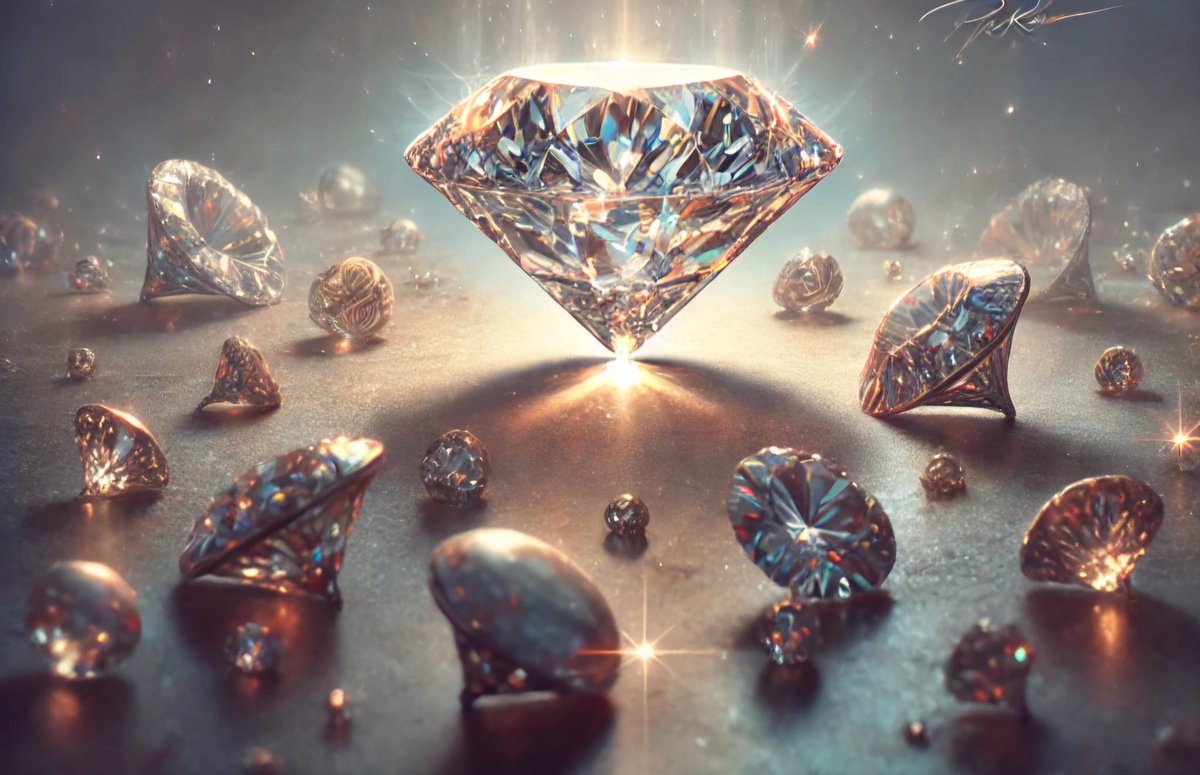 Dowlina10438's tweet photo. You never truly appreciate the brilliance of a diamond until it's gone, leaving you to navigate a world of mere stones. When God blesses you with a woman of pure heart, cherish her fiercely for her absence reveals the true value of love.
#CherishLove #DiamondOfHerHeart #CherishWhatYouHave #DiamondInTheRough