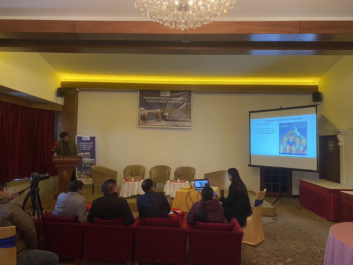 Nepal Forum Of Science Journalists (@nfsjnepal) on Twitter photo Himalayan Climate Boot Camp 2024: In May, 8 journalists from 4 South Asian countries🇳🇵🇮🇳🇧🇹🇧🇩 went on a 12 days trek upto the Everest Base Camp (5,363m) - observing the terrain & interacting with the locals, climbers, scientists & authorities. <a href="/Chhatrakarki/">Chhatra Karki</a> shares key takeaways. Himalayan Climate Boot Camp 2024: In May, 8 journalists from 4 South Asian countries🇳🇵🇮🇳🇧🇹🇧🇩 went on a 12 days trek upto the Everest Base Camp (5,363m) - observing the terrain & interacting with the locals, climbers, scientists & authorities. <a href="/Chhatrakarki/">Chhatra Karki</a> shares key takeaways.