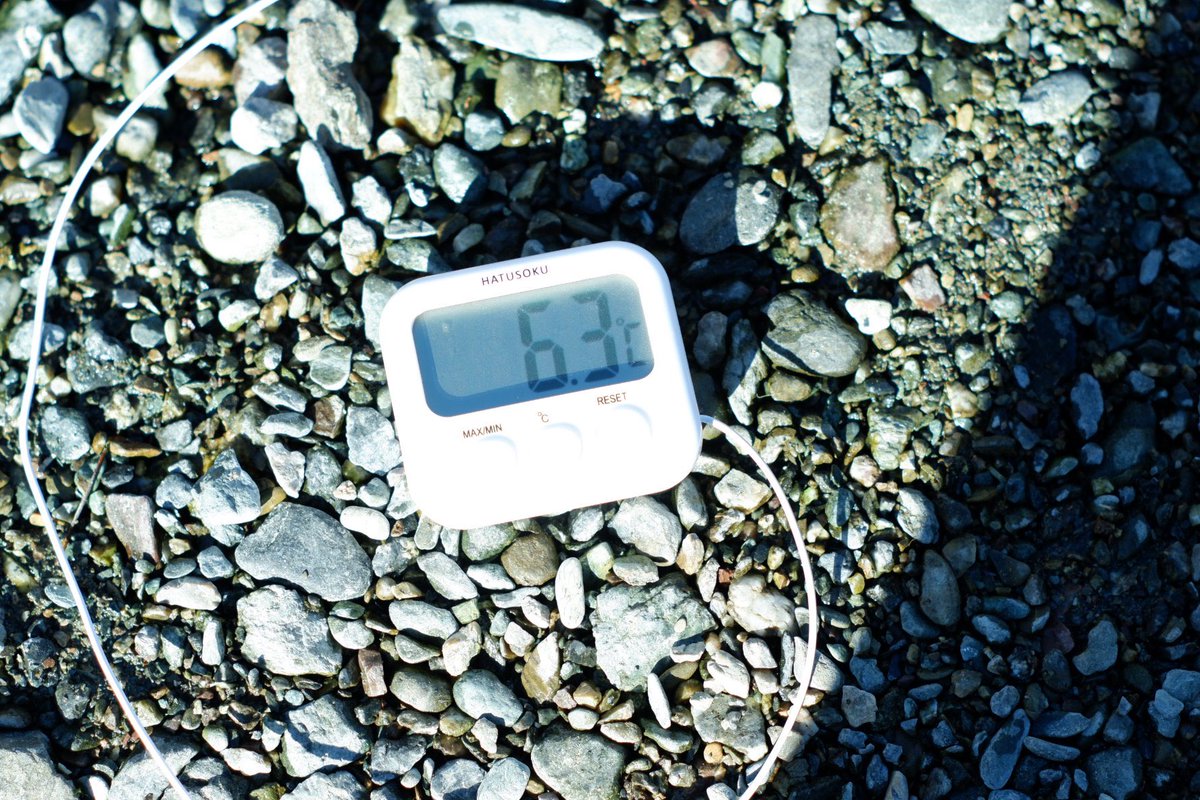 Toki_COMORIVER's tweet image. 【本日の都幾川】

当施設は清流が目の前に流れる
ホテル&amp;amp;アウトドアサウナの施設です✨

本日の水温は…
6.3度！！

透明感は抜群です☺️

#COMORIVER