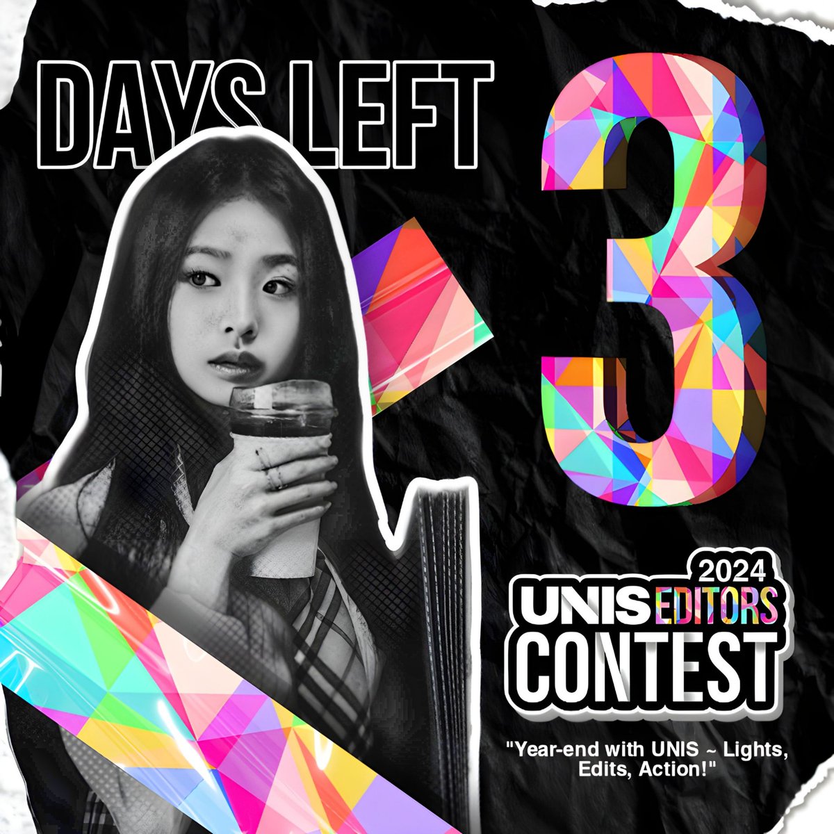 UE_UNISEditors's tweet photo. 🔔 | 3 DAYS LEFT 

Time is tickin' tickin' ⏰ 
Final submissions close on December 20, 2024. Don't miss the opportunity to showcase your creativity and win incredible prizes! Let’s see your best work in action!

#UNISEditorsContest2024 #UNISEditors #LiveLoveUnisEdits #UNIS @UNIS_offcl