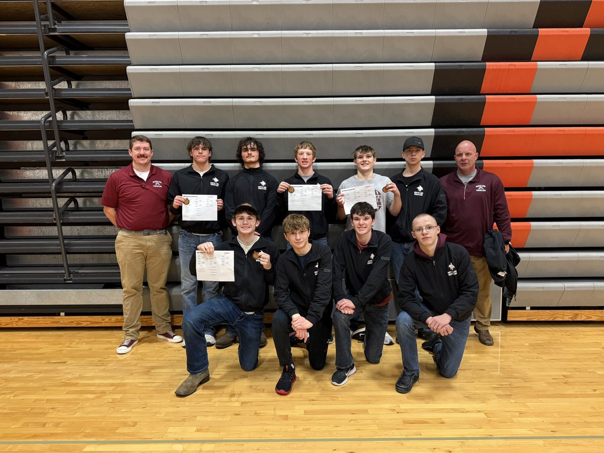 WD Freshman Tourney Results

Cooper Pillard - 3rd
Carson Zimmerman - 3rd
Jack Hopwood - 3rd
Jorden Rawson - 1st
Trevor Kaut - 1st
Macoy Winn - 1st
Jacoby Peyton - 1st
Trevin Melville - 3rd
Melvin Hintze - 2nd