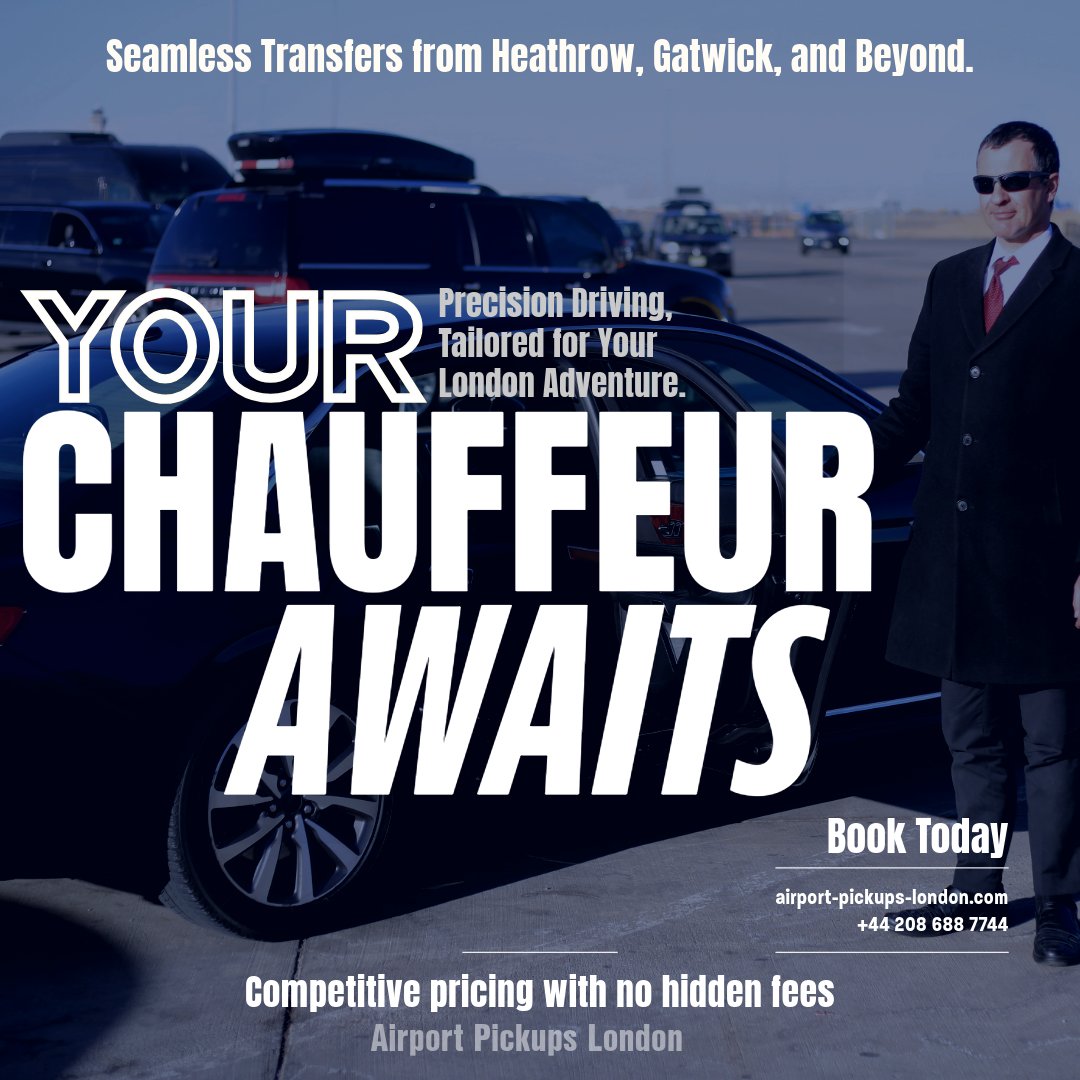 Airport_Pickups's tweet photo. Your Journey. Your Pace. Our Luxury Vehicles.

🌐 https://t.co/lN6HcDnP71

18 Years of Trusted Airport Transfers: Airport Pickups London

#London #LondonExperience #AirportPickupsLondon https://t.co/dH8BYf77bX