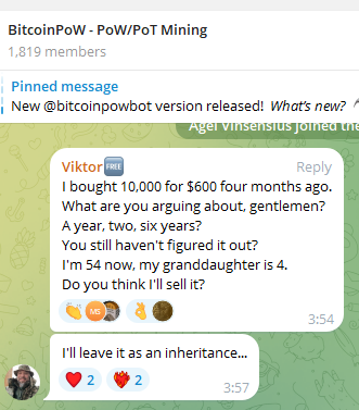 Albert37521499's tweet photo. “I bought 10,000 BTCW for $600. I’m not selling. I’m leaving it to my granddaughter.”
💰💰💰
Short-term profit or long-term trust?
BTCW isn’t just an investment—it’s a future.
BTCW: Your trust starts now.
$BTCW
@bitcoin_pow
https://t.co/ByLu8aNhzR https://t.co/ggCzgomQsX