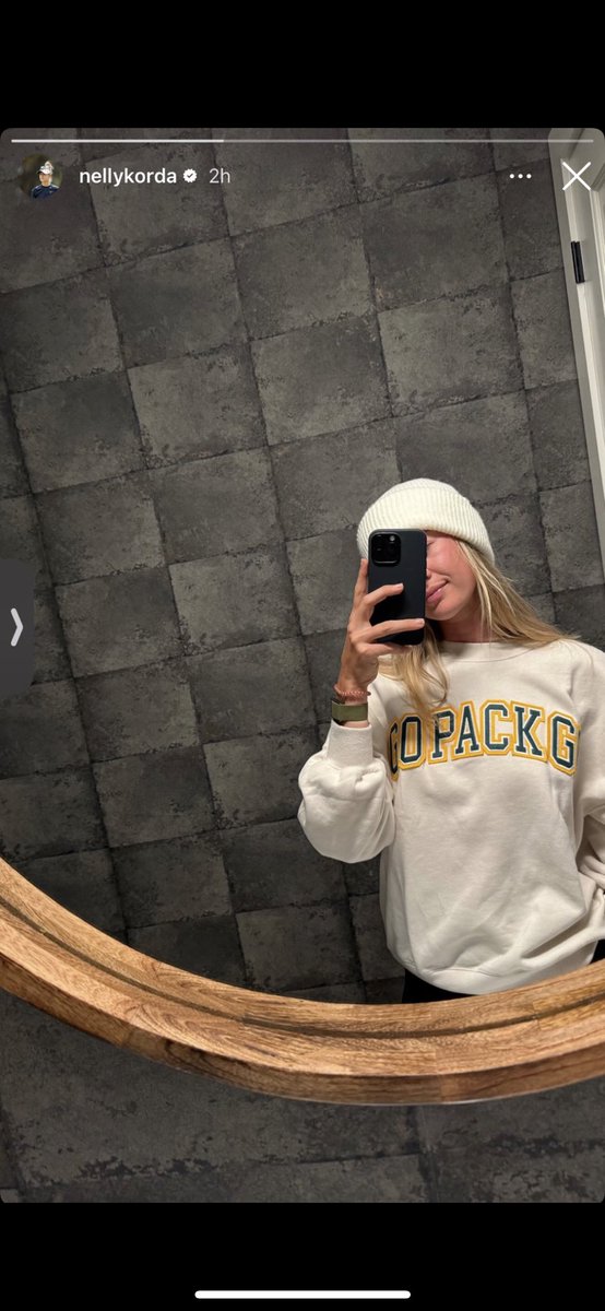NicholasKerrr's tweet photo. Nelly Korda always been familiar with your game, not like this… #BallKnower https://t.co/eRZiO1HigR