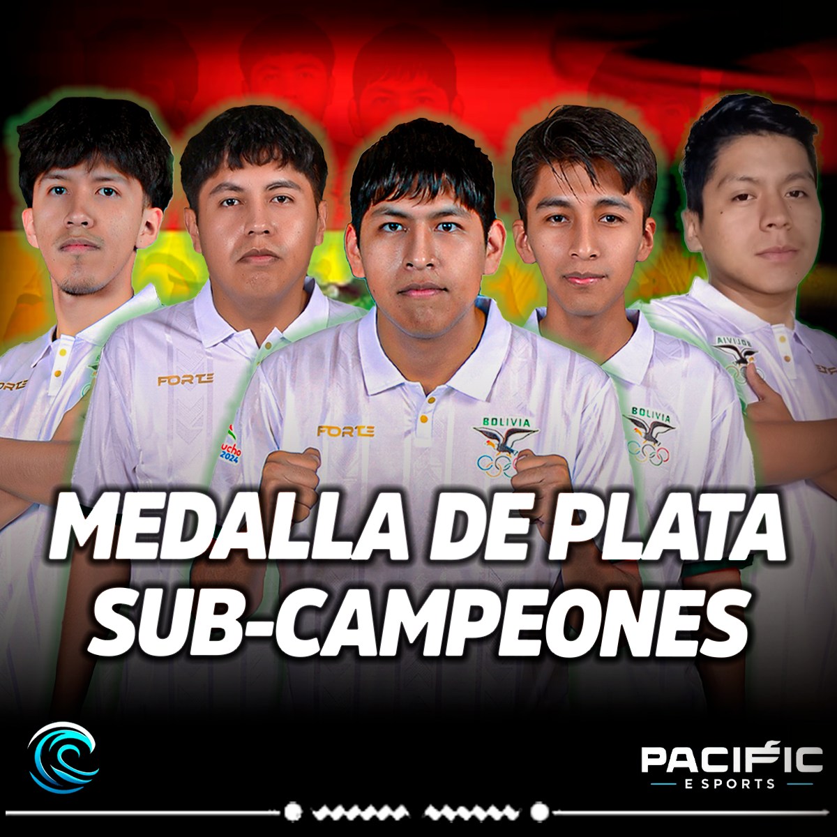 𝐁𝐎𝐋𝐈𝐕𝐈𝐀 𝐒𝐄 𝐐𝐔𝐄𝐃𝐀 𝐂𝐎𝐍 𝐋𝐀 𝐃𝐄 𝐏𝐋𝐀𝐓𝐀 𝐄𝐍 𝐋𝐀 𝐆𝐑𝐀𝐍 𝐅𝐈𝐍𝐀𝐋 📷📷

Hoy no fue nuestro día. Perú se lleva la victoria 2-0 en la final de Dota 2 de los Bolivarianos Ayacucho 2024, pero lo dimos todo en la arena. 📷