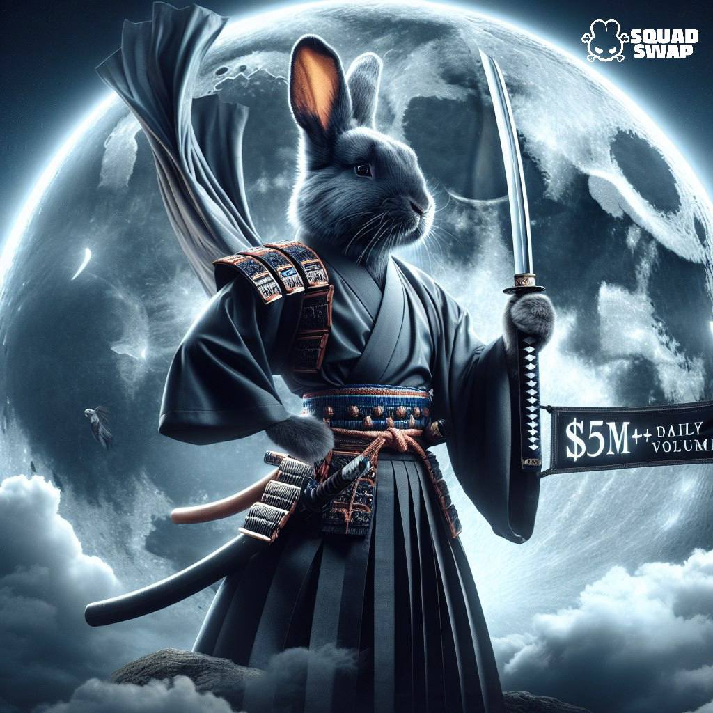 🐰🚀 $5,000,000+ trading volume on SquadSwap in the last 24 hours!!!🔥

🔜 Sick new products are scheduled to be announced very soon!💥

⚡️ Get ready for the @squad_swap #bullrun!

✨ Don’t forget to hold $SQUAD, Get it from SquadSwap.com or <a href="/MEXC_Official/">MEXC</a>!

More on TG