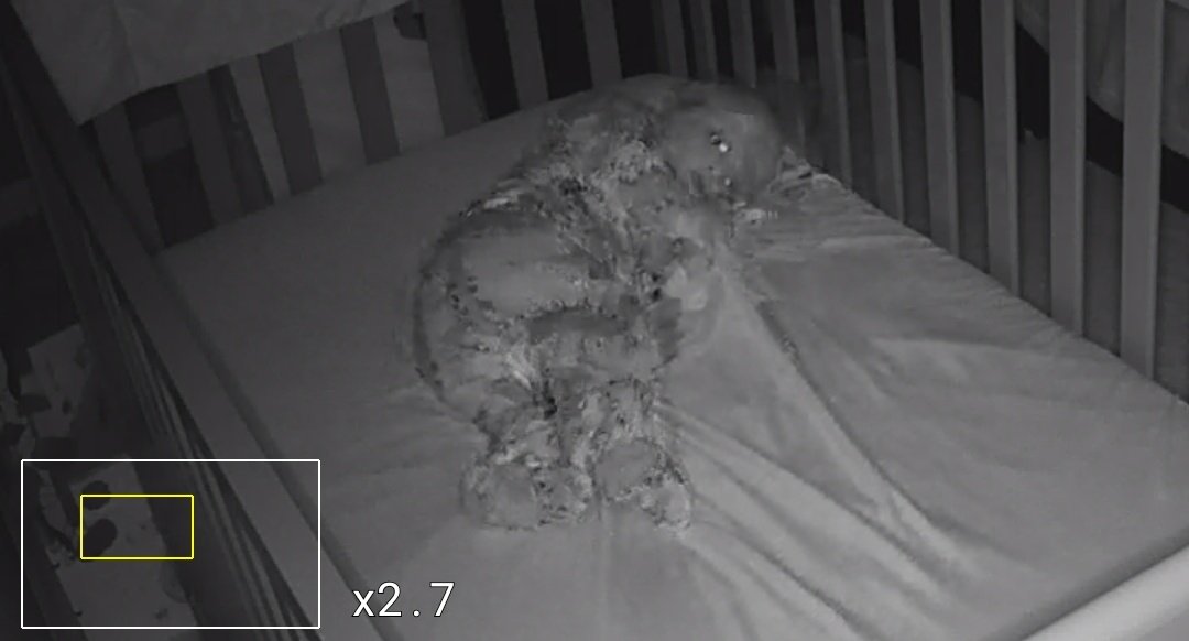 Baby camera connection experienced some latency, leading to my new sleep paralysis demon.