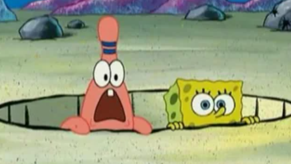 What’s a SpongeBob moment that actually makes you LOL??

🙋‍♂️ Me: Right after this, Patrick yelling “FINLAND” every time.