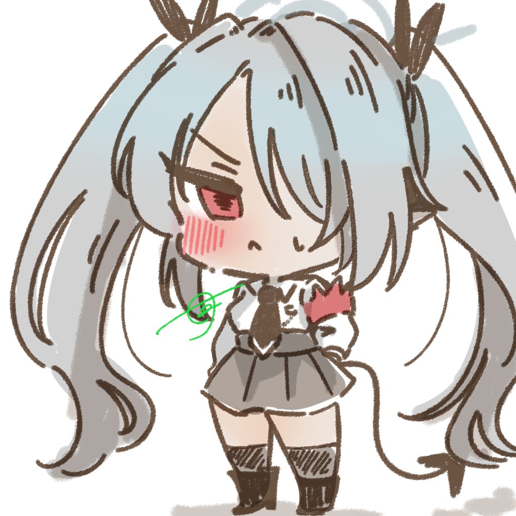 ブルアカ「今年も終わりが近いから今年描いたお気に入りの絵をあげていく。まずはブルアカから 」|五円。(skeb受付中)のイラスト