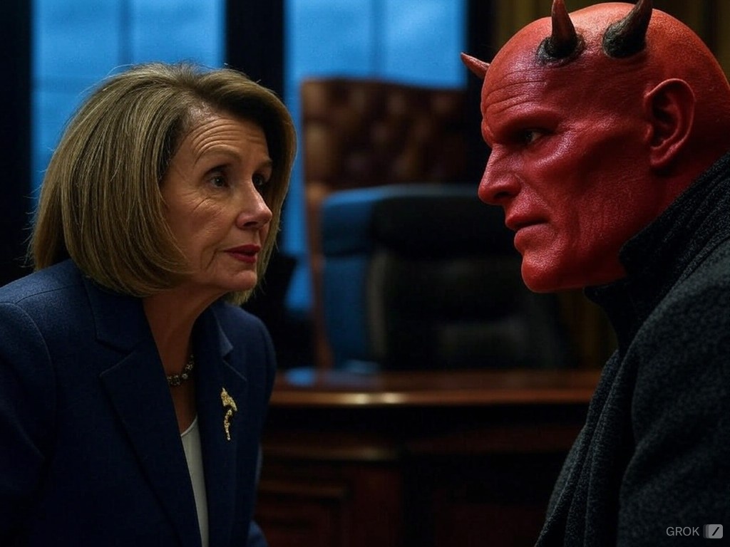 Is this brother and sister or best friends? #Pelosi #Satan