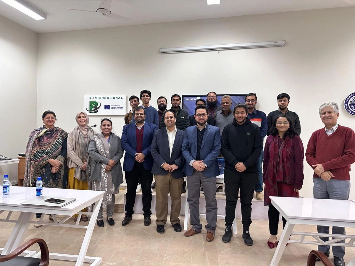 umanq's tweet photo. I had the privilege of presenting a talk, "The Rise of Generative AI", at the NUST Central Library. It was truly inspiring to discuss the advancements and impact of Generative AI with such an enthusiastic audience. Your participation, insightful questions, and engaging discussions made this event truly memorable. 

Together, we continue to explore and define the future of Generative AI!