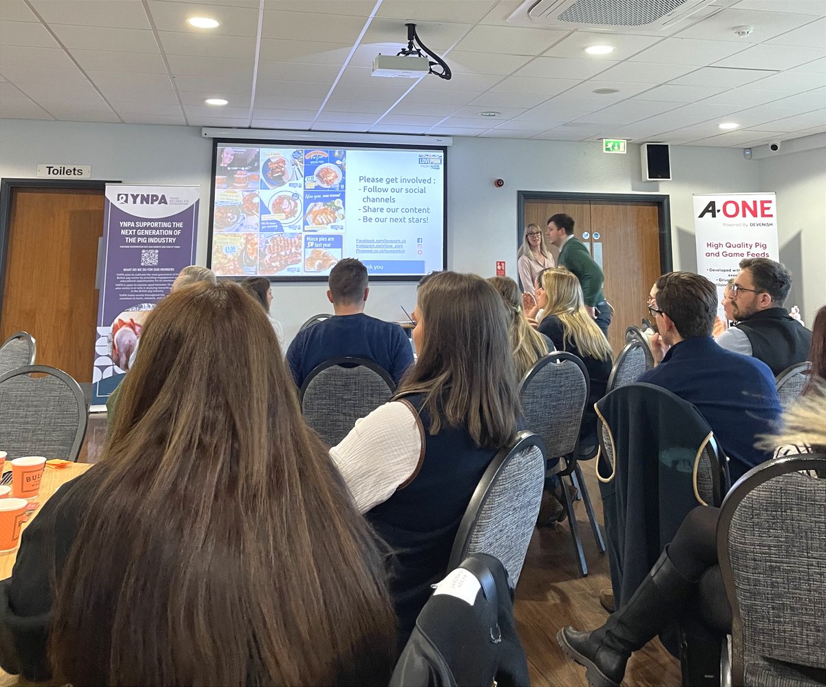The future is pork! JSR team attended Young NPA meeting discussing changing the appeal  of the pig industry.  🐷
Read more here: jsr.co.uk/young-npa-disc…

#YoungNPA #NPA #PigIndustry #UKAgriculture