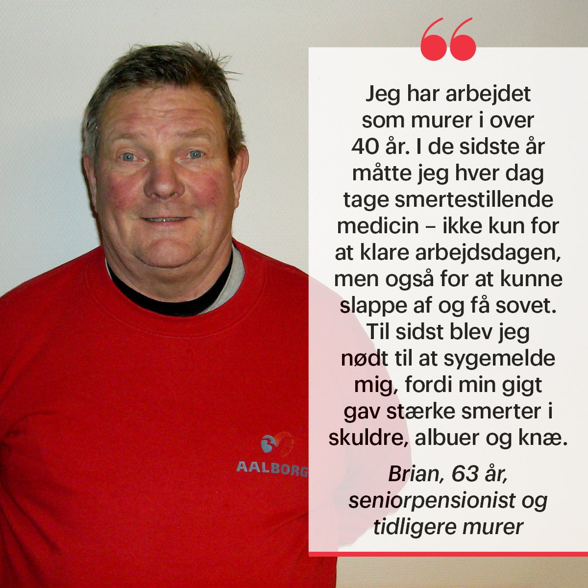 Mette Bryde Lind (@brydelind) on Twitter photo Seniorpensionen fylder 5 år 🇩🇰
29.699 danskere, som Brian her 👇, har i dag et sikkerhedsnet, da sygdom og nedslidning satte en stopper for arbejdslivet🙏
#gigt <a href="/khoenge/">Karsten Hønge</a> <a href="/Jens_Joel/">Jens Joel</a> <a href="/larsloekke/">Lars Løkke Rasmussen</a> <a href="/AneHalsboe/">Ane Halsboe</a> <a href="/DinaRaabjerg/">Dina Raabjerg</a> <a href="/PiaOlsen/">Pia Olsen Dyhr</a> <a href="/KrabbeDahl/">Lene Krabbe Dahl</a> @3F_Fagforening <a href="/FOA_dk/">FOA</a> <a href="/JuulMona/">Mona Juul</a> Seniorpensionen fylder 5 år 🇩🇰
29.699 danskere, som Brian her 👇, har i dag et sikkerhedsnet, da sygdom og nedslidning satte en stopper for arbejdslivet🙏
#gigt <a href="/khoenge/">Karsten Hønge</a> <a href="/Jens_Joel/">Jens Joel</a> <a href="/larsloekke/">Lars Løkke Rasmussen</a> <a href="/AneHalsboe/">Ane Halsboe</a> <a href="/DinaRaabjerg/">Dina Raabjerg</a> <a href="/PiaOlsen/">Pia Olsen Dyhr</a> <a href="/KrabbeDahl/">Lene Krabbe Dahl</a> @3F_Fagforening <a href="/FOA_dk/">FOA</a> <a href="/JuulMona/">Mona Juul</a>