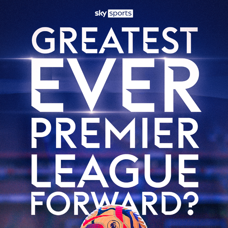 SkySportsNews's tweet photo. Who do YOU think is the greatest Premier League forward of all-time? 🐐

Use #GMSF to appear on Good Morning Sports Fans on Sky Sports News 📺 https://t.co/FxdVUe1PEB
