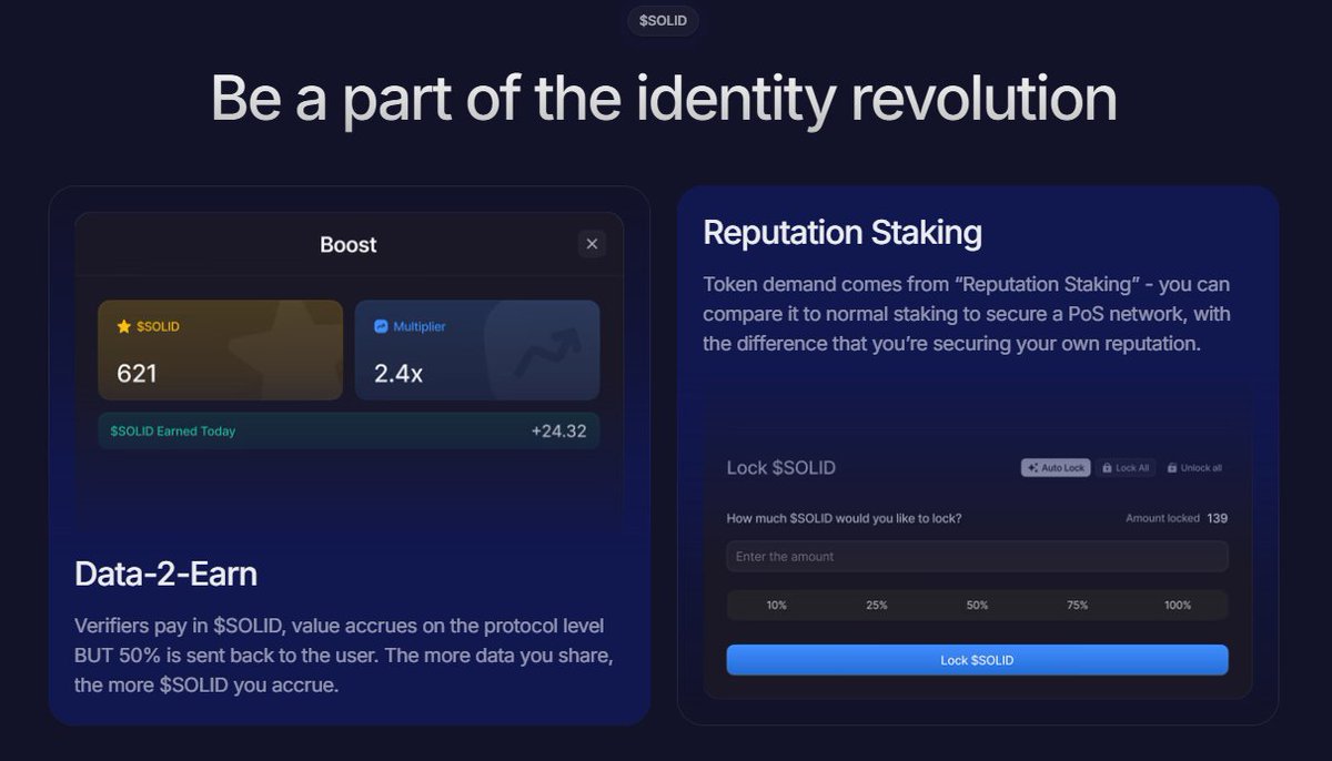 NisargPatel5563's tweet photo. 8. Final Thought:
$SOLID isnβt just a tokenβitβs the key to Solanaβs ecosystem.
Get involved, secure your spot, and donβt miss December 19th.π
The future of Web3 identity is here! ππ«
#Solana #SOLIDToken #Web3 #DeFiProjects https://t.co/hQf9bGnYTm