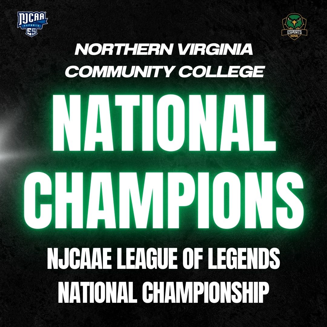 NVCCEsports's tweet photo. The Nighthawks are your Fall 2024 NJCAAE League of Legends National Champions🏆 #GoNighthawks https://t.co/DB4qo1BOQp